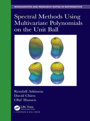 cover image of Spectral Methods Using Multivariate Polynomials On the Unit Ball